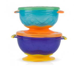 Stackable Suction Bowls