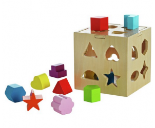 PlaySmart wooden shape sorter