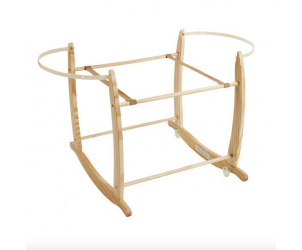 Deluxe rocking moses basket stand