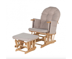 Recline Glider Chair and Stool