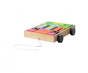 MULA building blocks with wagon