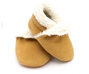 Soft Suede Baby & Toddler Slippers
