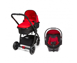 Burgundy travel system outlet