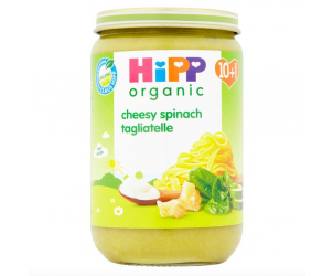 Cheesy Spinach Tagliatelle