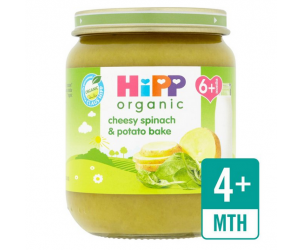 Cheesy Spinach & Potato Bake