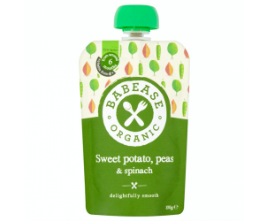 Organic Sweet Potato, Peas & Spinach