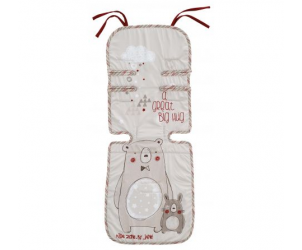 Pushchair seat liner