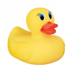 Hot Safe Bath Duck