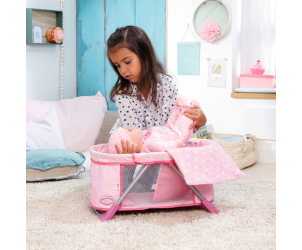 Baby annabell travel cot outlet