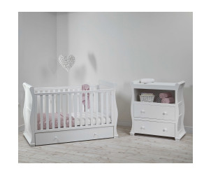 Alaska Sleigh Cot Bed Nursery Furniture Set