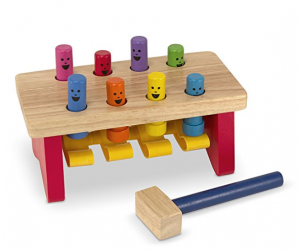 Deluxe Wooden Pounding Bench