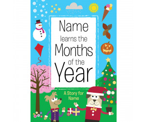 Personalised Months of the Year Book