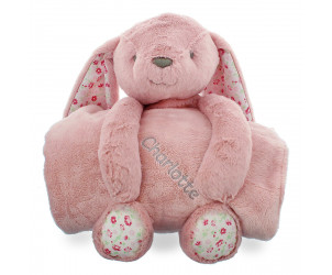 Personalised Bunny Plush Toy and Blanket