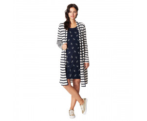 Karen Breton Striped Maternity Cardigan