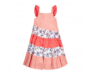 Patchwork Woven Sun Dress