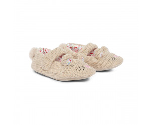 Knitted Mouse Slippers