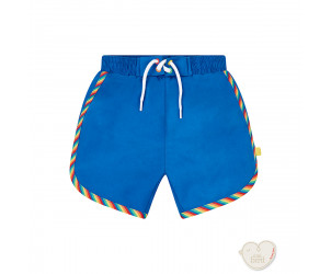 By Jools rainbow stripe swim shorts