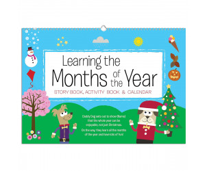 Months of The Year Colouring Book