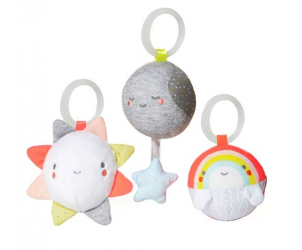 Silver Lining Cloud Ball Trio