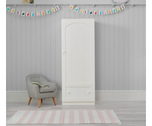 mothercare white wardrobe