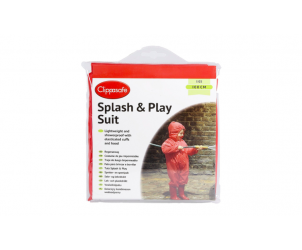 Red Splash & Play Suit 