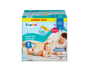 Size 5 Junior Nappies Jumbo Box