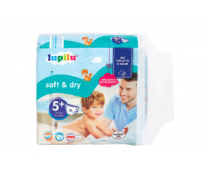 Size 5+ Junior Nappies
