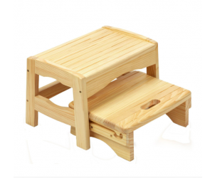 Wooden 2 Step Stool
