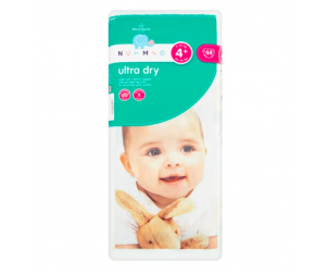 Nappies Ultra Dry Size 4 Plus