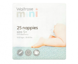 Essential nappies, size 5+