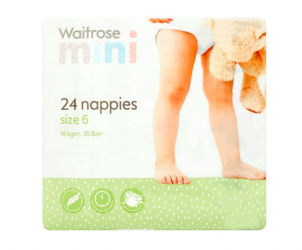 Essential nappies, size 6