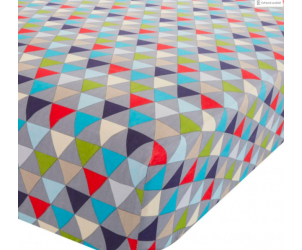 Geo Fitted Sheet Double