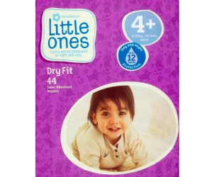 Little Ones Dry Fit Size 4+ Maxi Plus