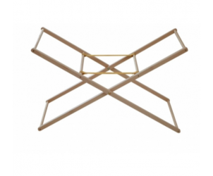 Universal Wooden Moses Basket Stand-Natural