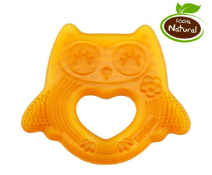 Natural Owl Sleeping Teether