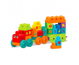 Mega bloks abc learning train building set hotsell