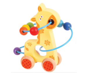 Giraffe Push Along Bead Frame