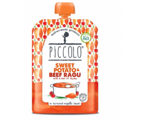 Organic Sweet Potato & Beef Ragu with a Hint of Thyme 7m+