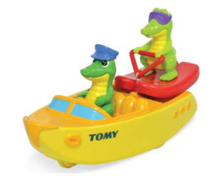 Ski Boat Croc Bath Toy