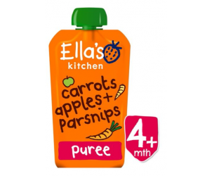 Carrots, Apples + Parsnips Stage 1 From 4m+