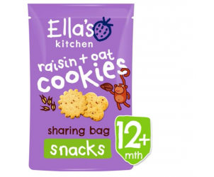 Raisin + Oat Cookies from 12m+