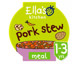 Pork Stew with Bursting with Beans  1-3yrs