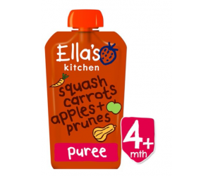 Butternut Squash Carrots, Apples + Prunes 4m+