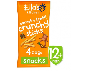 Carrot + Lentil Crunchy Sticks 12m+