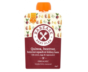 Organic Quinoa, Beetroot, Butternut Squash & Kidney Beans 7m+