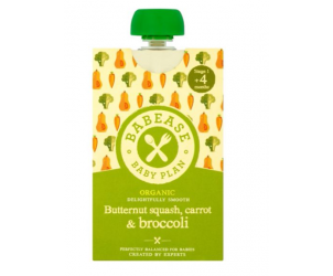 Organic Butternut Squash, Carrot & Broccoli 4m+