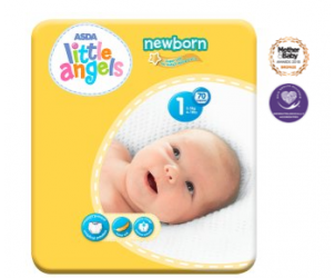 Asda size 1 sales nappies
