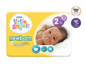 Asda little clearance angels newborn nappies