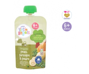 Organic Peas Parsnips & Pears 6m+