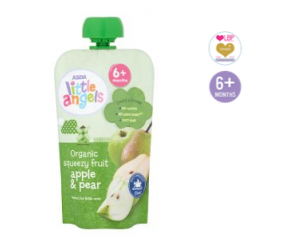 Organic Squeezy Fruit Apple & Pear Pouch 6m+